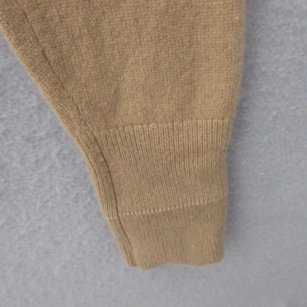 Everlane Sweater Small Camel Cashmere Crewneck Minimalist Quiet‎ Luxury Neutral